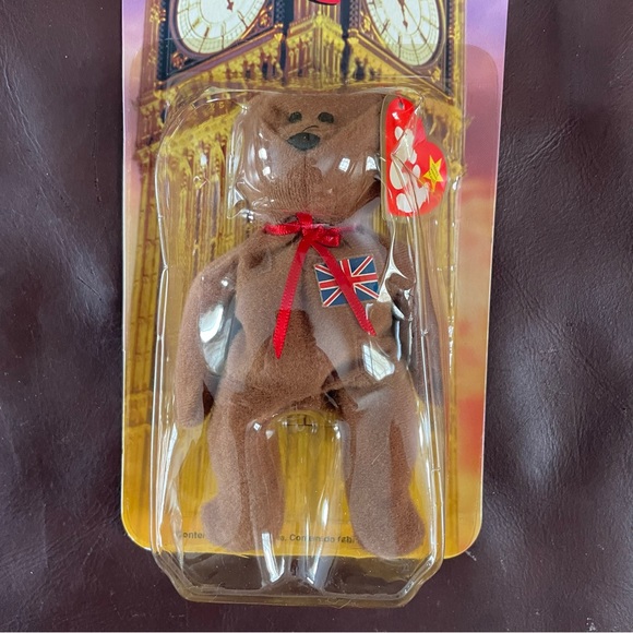 2 Collectible TY Beanie Babies Bears from McDonald's (Maple & Britannia) NIB - Picture 6 of 10